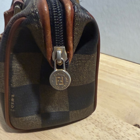 Fendi Micro Boston Checkered bag - Picture 11 of 12